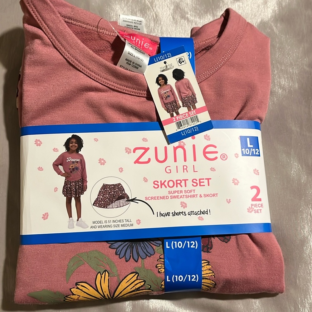 Girls Skort Set